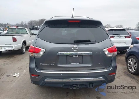 2015 Nissan Pathfinder Sl z USA, uszkodzony, nr VIN 5N1AR2MN4FC694433